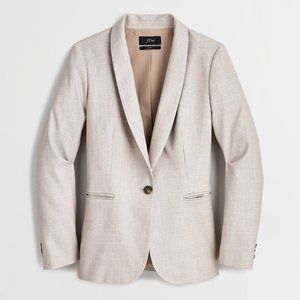 Parke Blazer in Stretch Linen, Flax color